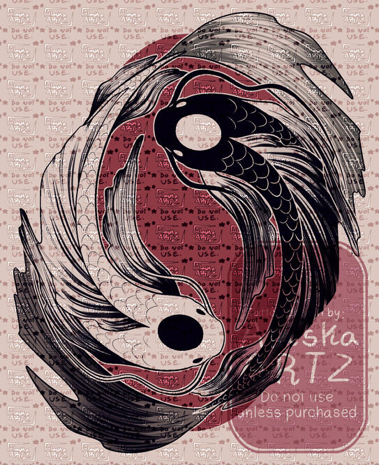 koi fish tattoo design