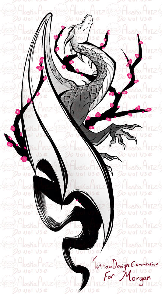 Tattoo design for Morgan